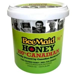 Image of Beemaid Honey Unpasteurized White Creamed Tub