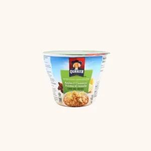 Image of Quaker Instant Oatmeal Cup Apples And Cinnamon