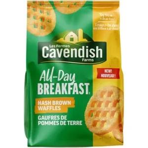 Image of Les Fermes Cavendish All Day Breakfast Hash Brown Waffles