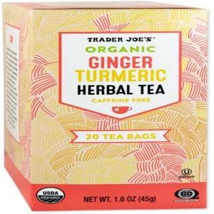 Image of Trader Joe's Organic Ginger Turmeric Herbal Tea