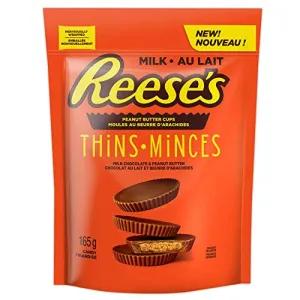 Image of Reese's Peanut Butter Cups Thins Milk Chocolate And Peanut Butter
