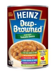 Image of Heinz Deep Browned Beans in Tomato Sauce
