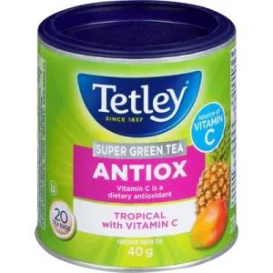 Image of Tetley Super Tea Antiox Tropical with Vitamin C