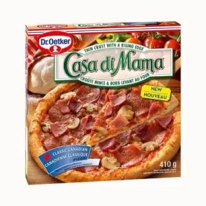 Image of Frozen Classic Canadian Thin Crust Pizza, Casa Di Mama