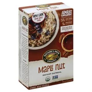 Image of Nature's Path Organic Hot Oatmeal - Instant - Organic - Maple Nut