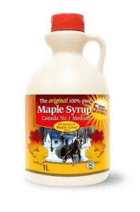Image of Old Fashioned Maple Crest Maple Syrup 1 Liter