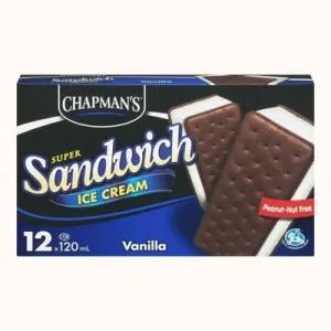 Image of Chapman's Ice Cream Chapman's Vanilla Ice Cream Sandwich