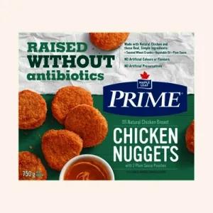 Image of Maple Leaf Prime Raised Without Antibiotics Chicken Nuggets