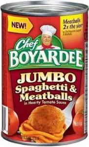 Image of Chef Boyardee® Jumbo Spaghetti And Meatballs in Hearty Tomato Sauce