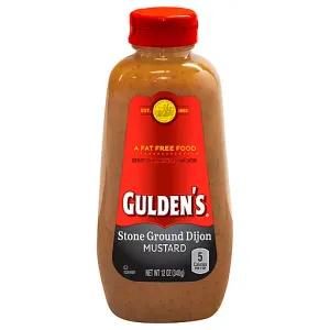 Image of GULDEN'S Stone Ground Dijon Mustard Squeeze Bottle, 12 oz