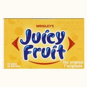 Image of The original flavoured sugar-free gum, Juicy Fruit