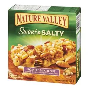 Image of Nature Valley Sweet And Salty Roasted Mixed Chewy Nut Granola Bars