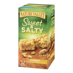Image of NATURE VALLEY Sweet and Salty Peanut Chewy Nut Bars, 32-Count, 1120 Gram