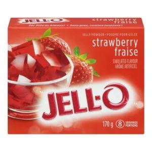 Image of Jell-O Strawberry Jelly Powder, Gelatin Mix