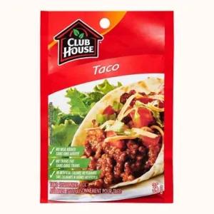Image of Club House, Dry Sauce/Seasoning/Marinade Mix, Taco, 35g
