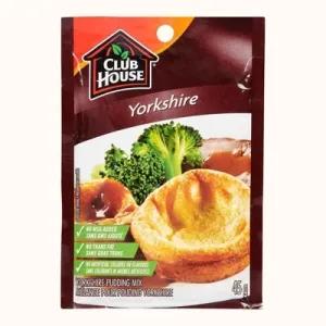 Image of Club House, Dry Sauce/Seasoning/Marinade Mix, Yorkshire Pudding, 45g