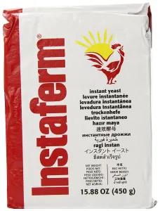 Image of Lallemand Instaferm Instant Dry Yeast Leavening Agent, Red, 15.88 Oz.