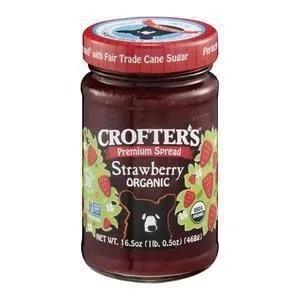 Image of Crofters Premium Spread Organic Strawberry - 16.5 Oz