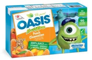 Image of Oasis FruitZoo Peach Clementine Fruit Juice Beverage