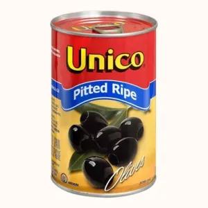 Image of Unico Med Black Pitted Olives