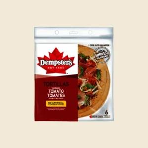 Image of Dempster's Sundried Tomato Tortillas Wrap 10 Inch