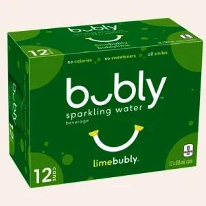 Image of Bubly Sparkling Water Lime Flavor