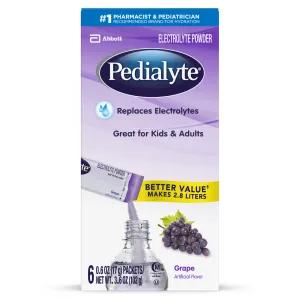 Image of Pedialyte Electrolyte Powder Grape
