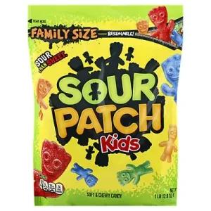 Image of SOUR PATCH KIDS Candy, Original Flavor, 1 Family Size Bag (1.8 lb)