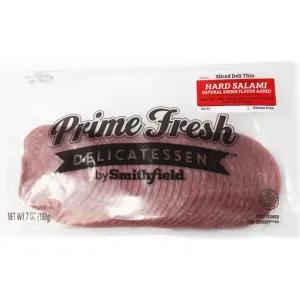 Image of Smithfield Prime Fresh Delicatessen Hard Salami, Sliced Deli Thin