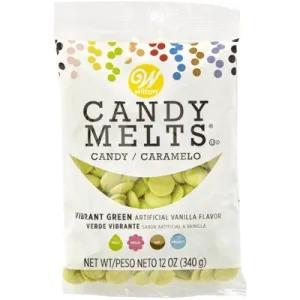 Image of Wilton Candy Melts Vibrant Green Artificial Vanilla Flavored