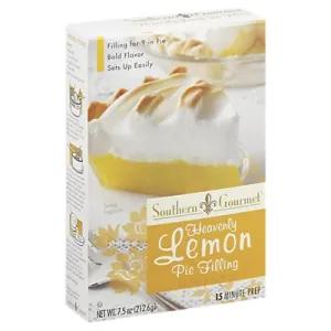 Image of Southern Gourmet Pie Filling Mix Premium Heavenly Lemon - 7.5 Oz