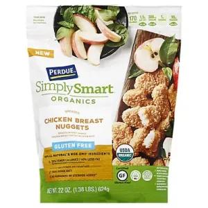 Image of Perdue Simply Smart Organics Gluten Free Breaded Chicken Breast Nuggets - Frozen - 22oz