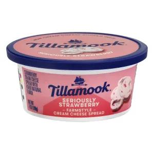 Image of Tillamook Seriously Strawberry Farmstyle Cream Cheese Spread