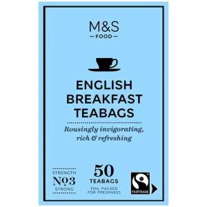 Image of M&S Fairtrade English Breakfast Tea Bags