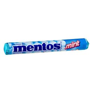 Image of Mentos Chewy Mint Candy Mint Flavor 14CT Roll 1.32oz