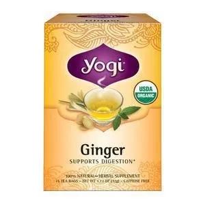 Image of Yogi Organic Herbal Tea Caffeine Free Ginger -- 16 Tea Bags