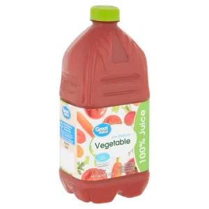 Image of Great Value Low Sodium Vegetable 100% Juice 