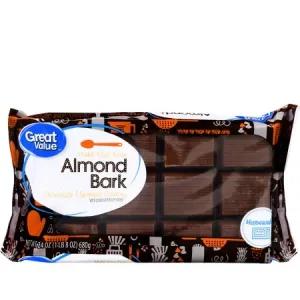 Image of Great Value Chocolate Almond Bark