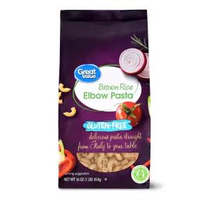 Image of Great Value Gluten-Free Brown Rice Elbow Pasta, 16 oz