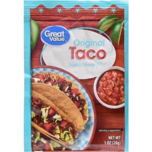 Image of Great Value Original Taco Seasoning Mix, 1 oz