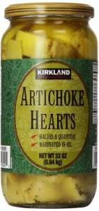 Image of Kirkland Signature Artichoke Hearts Quarters & Halves Marinated In Oil