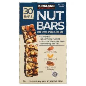 Image of Kirkland Signature Nut Bars With Cocoa Drizzle & Sea Salt