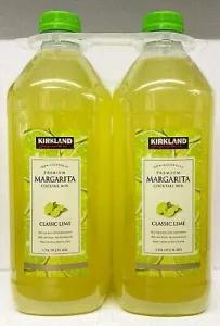 Image of Kirkland Signature Non-Alcoholic Premium Margarita Cocktail Mix Classic Lime