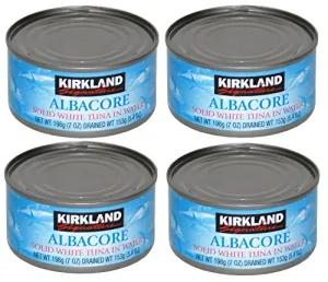 Image of Kirkland Signature Solid White Albacore Tuna in Water
