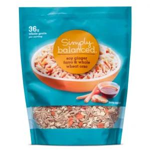 Image of SIMPLY BALANCED, SOY GINGER FARRO & WHOLE WHEAT ORZO