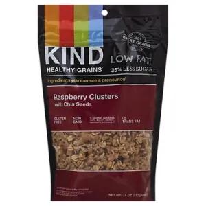 Image of KIND, Healthy Grains, Granola Clusters, Gluten Free, Raspberry with Chia Seeds, 11 oz