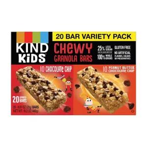 Image of KIND Kids Chocolate Chip & Peanut Butter Chocolate Chip Granola Bars