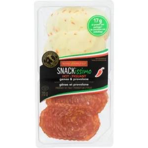 Image of Marc Angelo SNACKissimo Hot Genoa and Provolone, Salami and Cheese