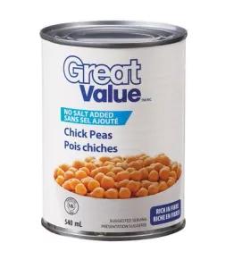 Image of Great Value Chick Peas No Salt Added