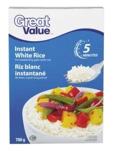 Image of Great Value Instant Long Grain White Rice